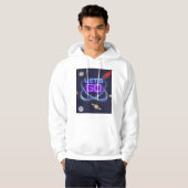 Laten we het universum in gaan hoodie (Voorkant volledig)