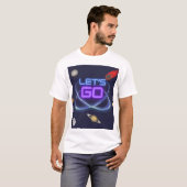 Laten we het universum in gaan t-shirt (Voorkant volledig)