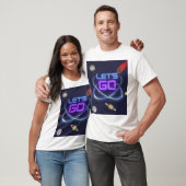 Laten we het universum in gaan t-shirt (Unisex)