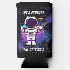 Laten we het universum verkennen seltzer blikjeskoeler