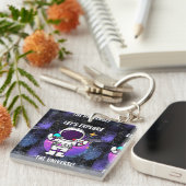 Laten we het universum verkennen sleutelhanger (Voorkant Rechts)