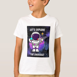 Laten we het universum verkennen t-shirt