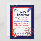 Laten we het vieren! 4e van de uitnodigingen van j (Voorkant)