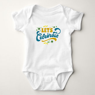 Laten we het vieren | Feestelijk feestontwerp Romper