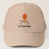 Laten we het virus bacteriofaag gaan uitbroeden trucker pet (Voorkant)