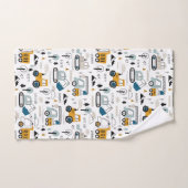 Laten we het voertuigpatroon verplaatsen bad handdoek (Handdoek)