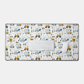 Laten we het voertuigpatroon verplaatsen bureaumat (Keyboard & Muis)