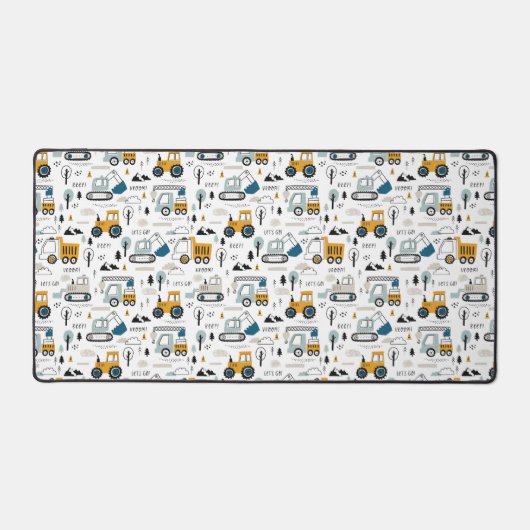 Laten we het voertuigpatroon verplaatsen bureaumat (Voorkant)