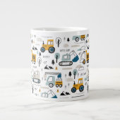 Laten we het voertuigpatroon verplaatsen grote koffiekop (Voorkant)