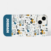 Laten we het voertuigpatroon verplaatsen iPhone hoesje (Achterkant horizontaal)