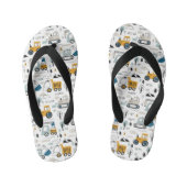 Laten we het voertuigpatroon verplaatsen kinder teenslippers (Voetbed)