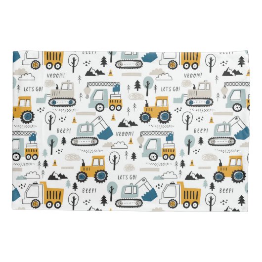 Laten we het voertuigpatroon verplaatsen kussensloop (Achterkant)