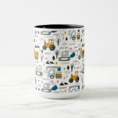 Laten we het voertuigpatroon verplaatsen mok (Midden)