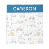 Laten we het voertuigpatroon verplaatsen notitieblok (Voorkant)