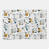 Laten we het voertuigpatroon verplaatsen theedoek (Horizontaal)