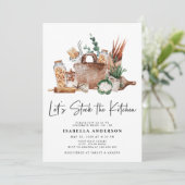 Laten we het Vrijgezellenfeest van de Keukengroene Kaart (Staand voorkant)