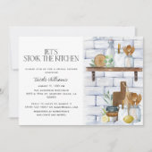 Laten we het Vrijgezellenfeest van de Waterverf va Kaart (Voorkant)