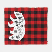 Laten we Hibernate | Roodgieters Fleece Deken (Voorkant (Horizontaal))