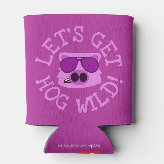 Laten we Hog Wild halen Blikjeskoeler (Achterkant)