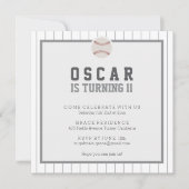 Laten we honkbal verjaardagsfeestje spelen kaart (Voorkant)