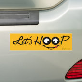 Laten we Hoop: Bumpersticker (Op auto)