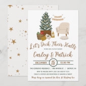 Laten we hun hallen dekken, vakantie Vrijgezellenf Kaart (Voorkant / Achterkant)