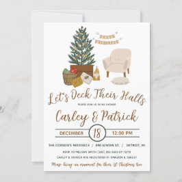 Laten we hun hallen dekken, vakantie Vrijgezellenf Kaart