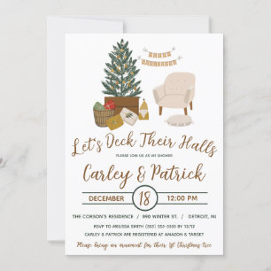 Laten we hun hallen dekken, vakantie Vrijgezellenf Kaart