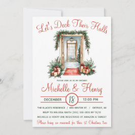 Laten we hun hallen dekken, vakantie Vrijgezellenf Kaart