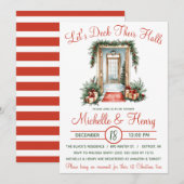 Laten we hun hallen dekken, vakantie Vrijgezellenf Kaart (Voorkant / Achterkant)