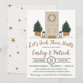 Laten we hun hallen dekken, vakantie Vrijgezellenf Kaart (Voorkant / Achterkant)