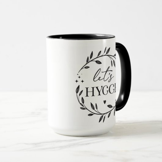 Laten we Hygge Coffee Mok (Voorkant rechts)