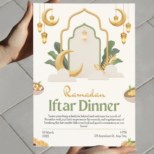 Laten we Iftar vieren! speelse ramadan uitnodiging