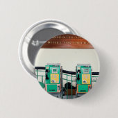 "Laten we in aanraking blijven" Ronde Button 5,7 Cm (Voorkant /achterkant)