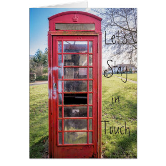 Laten we in contact blijven