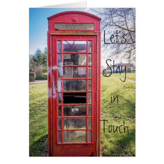 Laten we in contact blijven (Voorkant)