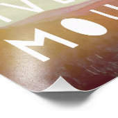 Laten we in de bergen-kunst drukken foto afdruk (Hoek)