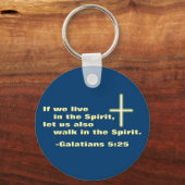 Laten we in de geest lopen sleutelhanger (Voorkant)