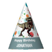 Laten we in een dino-mijt brullen feesthoedjes (Voorkant)