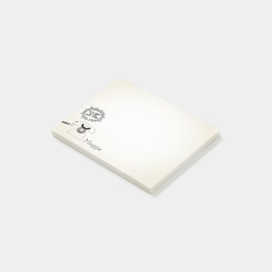 Laten we in het nieuwjaar rondlopen post-it® notes (Schuin)