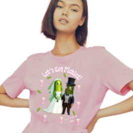 Laten we ingemaakt worden Feestje voor de Bruid Tri-Blend Shirt