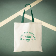 Laten we ingemaakt worden na Pickle Ball Groen Han