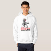 Laten we interpunctie eten Redt Levens Grammaticad Hoodie (Voorkant volledig)