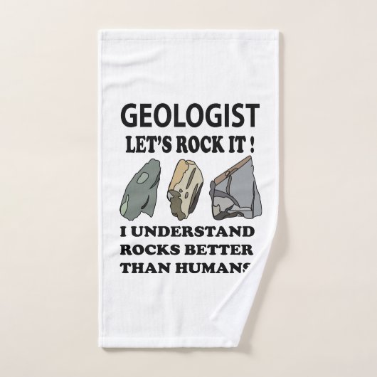 Laten we IT geoloog rocken Handdoek (Handdoek)