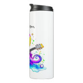 Laten we jammen | Octopus die Akoestische Gitaar s Thermosbeker (Geroteerd rechts)