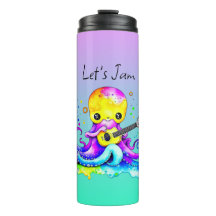 Laten we jammen | Octopus speelt akoestische gita
