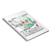 Laten we Japans studeren met HayaTikaze! Notitieboek (Rechterzijde)