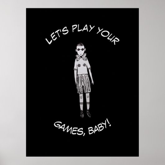 Laten we je spelletjes spelen, baby! poster (Voorkant)