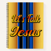 Laten we Jezus spreken Notitieboek (Voorkant)