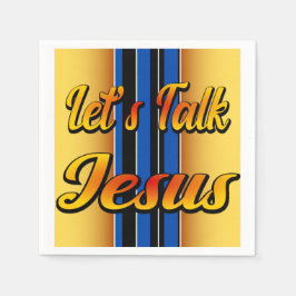 Laten we Jezus spreken Servet